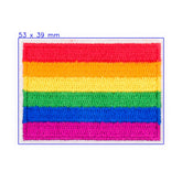 Klassieke Pride LGBT Vlag Strijk Applicatie Applicatie HKM46495
